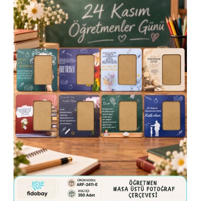 Öğretmen Masa Üstü Fotoğraf Çerçevesi
