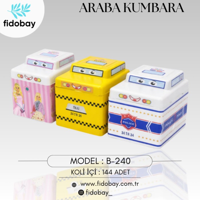 Araba Kumbara Box 12