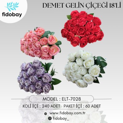 Demet Gelin Çiçeği 18'li