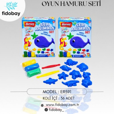 ER591- Oyun Hamuru Seti X36