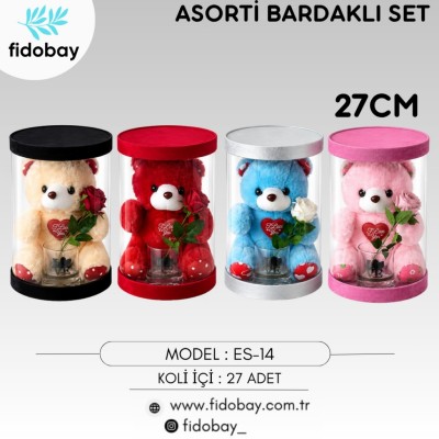 Asorti Bardaklı Set 27CM