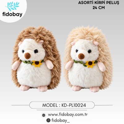 Asorti Kirpi Peluş 24 cm