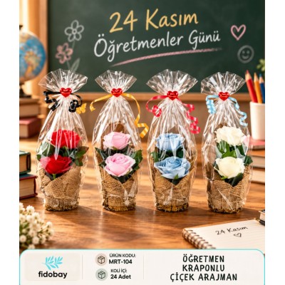 Kroponlu Çiçek Aranjman