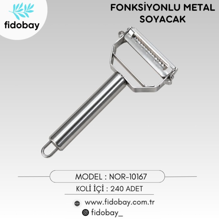 Fonksiyonlu Metal Soyacak