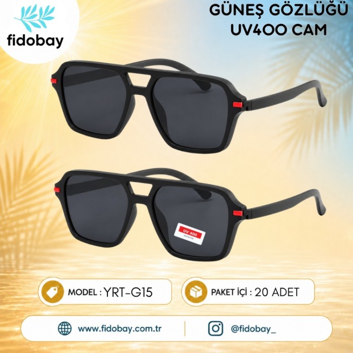 Güneş Gözlüğü UV400 Cam