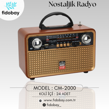CM-2000 - NOSTALJİK RADYO