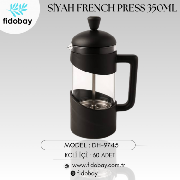 DH-9745 - SİYAH FRENCH PRESS 350ML
