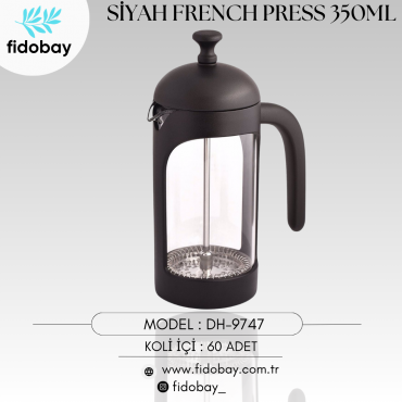 DH-9747 - SİYAH FRENC PRESS 350ML