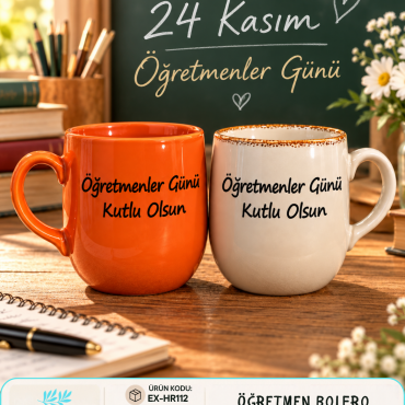 EX-HR112 - ÖĞRETMEN BOLERO BÜYÜK RETRO KUPA