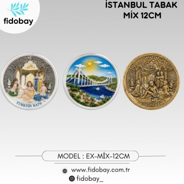 EX-MİX-12CM - İSTANBUL TABAK MİX 12CM