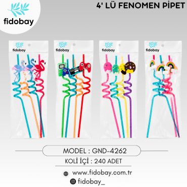GND-4262 - 4'LÜ FENOMEN PİPET