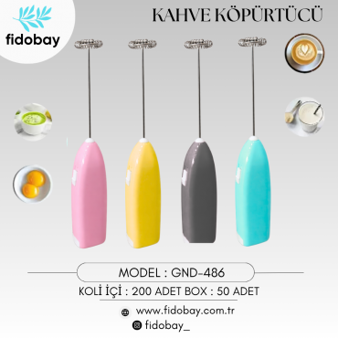 GND-486 - KAHVE KÖPÜRTÜCÜ BOX20