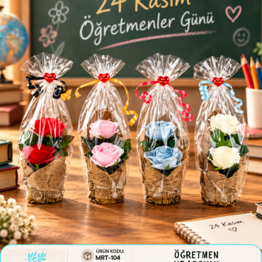MRT-104 - KROPONLU ÇİÇEK ARANJMAN