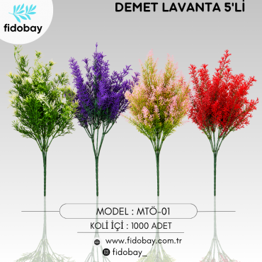 MTÖ-01 - DEMET LAVANTA 5'Lİ