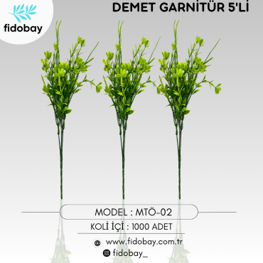 MTÖ-02 - DEMET GARNİTÜR 5'Lİ