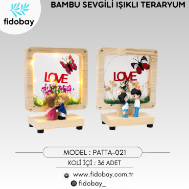 PATTA-021 - BAMBU SEVGİLİ IŞIKLI TERARYUM