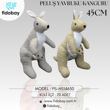 PS-HS14630 - PELUŞ YAVRULU KANGURU