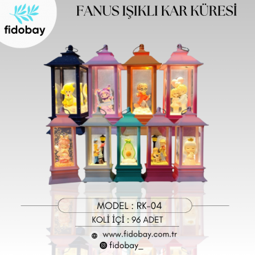RK-04 - FANUS IŞIKLI KAR KÜRESİ