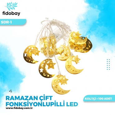 SDR-1 - RAMAZAN ÇİFT FONKSİYONLU PİLLİ LED