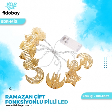 SDR-MİX - RAMAZAN ÇİFT FONKSİYONLU PİLLİ LED