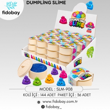 SLM-908 - DUMPLİNG SLİME BOX 36