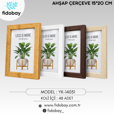 YK-14031 - AHŞAP ÇERÇEVE 15*20 CM