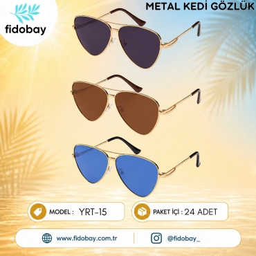 YRT-15 - METAL KEDİ GÖZLÜK