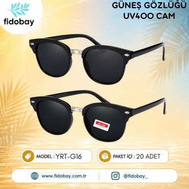 YRT-G16 - GÜNEŞ GÖZLÜĞÜ UV400 CAM