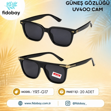 YRT-G17 - GÜNEŞ GÖZLÜĞÜ UV400 CAM